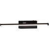 LED-WANDLEUCHTE Nala 30/9/4,5 cm   - Schwarz, Basics, Kunststoff/Metall (30/9/4,5cm) - Fabas Luce