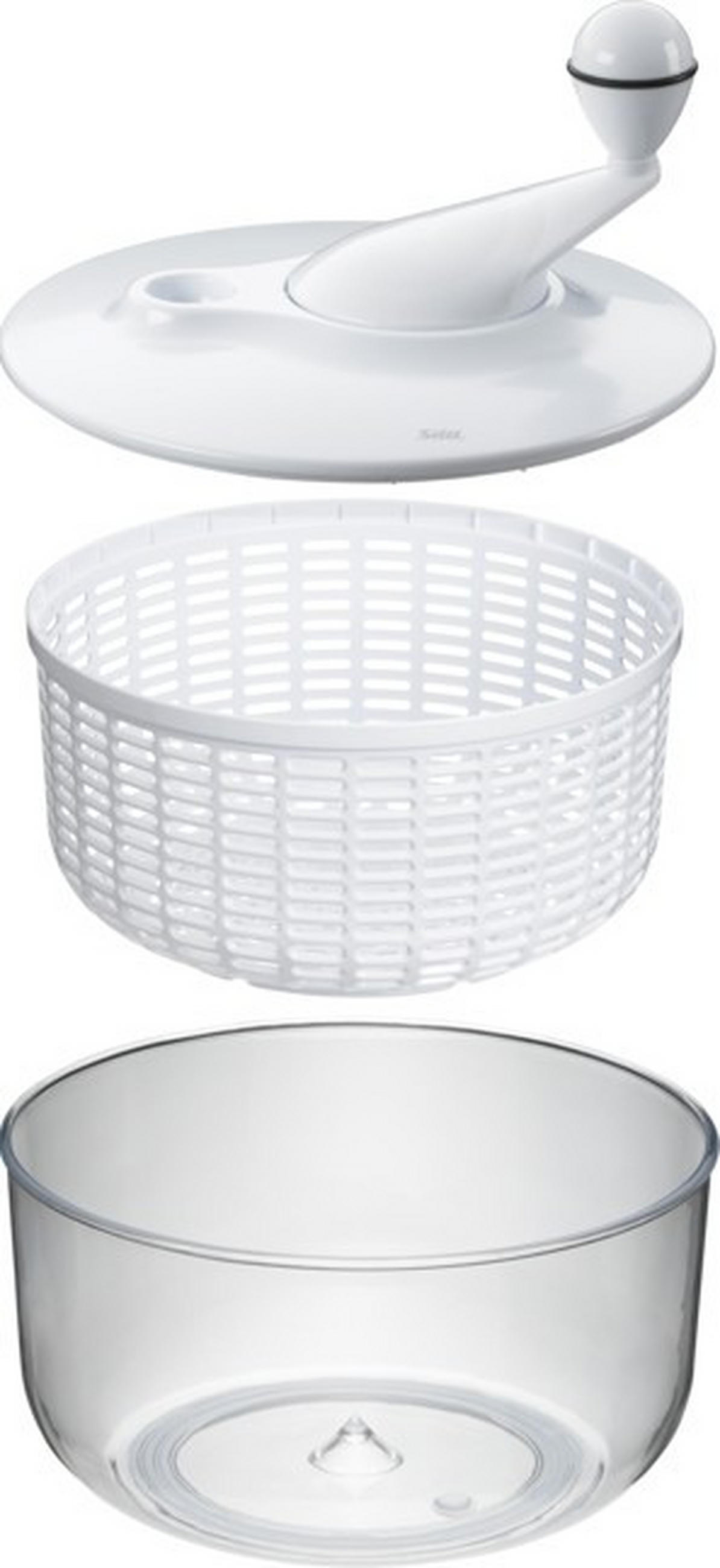 SALATSCHLEUDER  - Weiß, Basics, Kunststoff (25/14cm) - Silit
