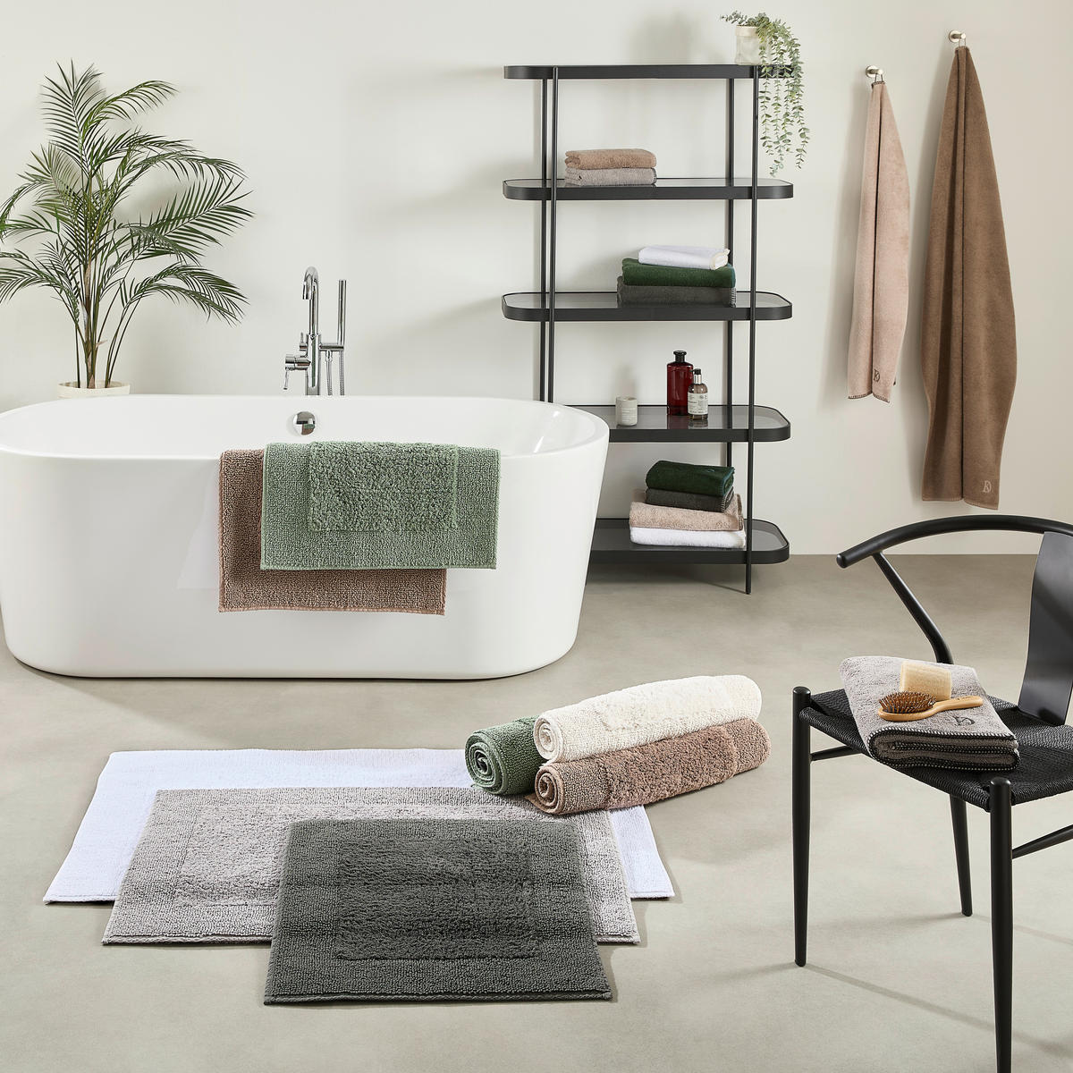 HANDTUCH BOLANO Dunkelorange  - Dunkelorange, KONVENTIONELL, Textil (50/100cm) - Dieter Knoll