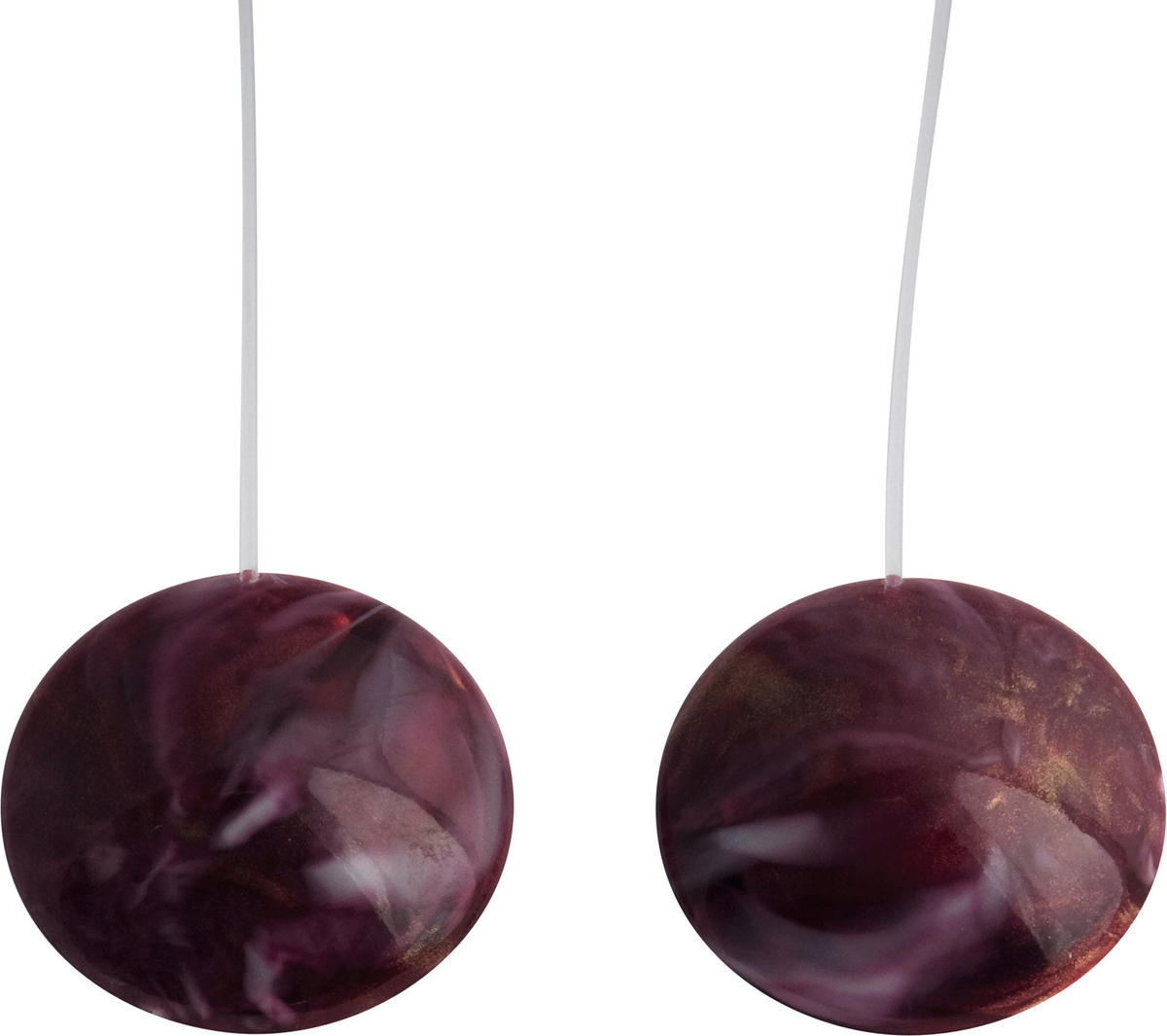 MÁGNESES FÜGGÖNYELKÖTŐ 40 cm  - barna, Konventionell, műanyag/fém (40cm) - Homeware