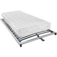 MATRATZENSET 100/200 cm  - Silberfarben, Basics, Holz (100/200cm) - Sleeptex