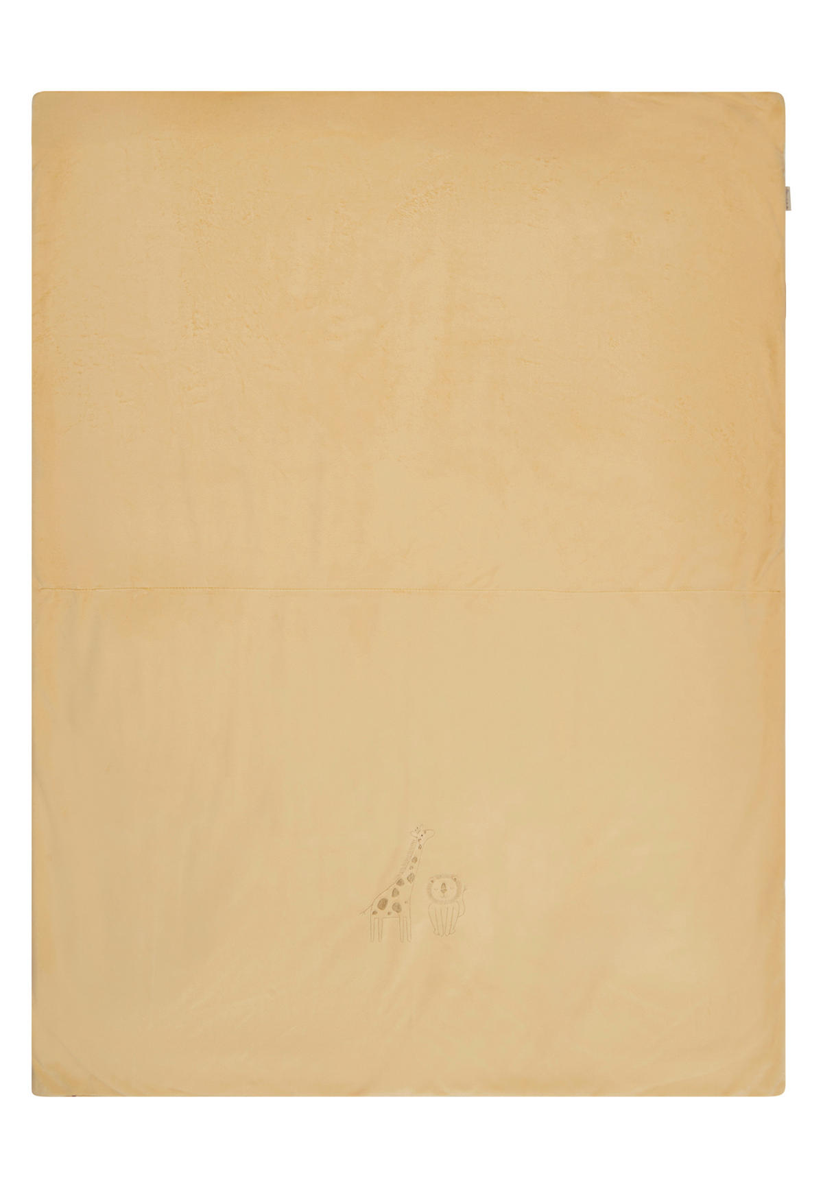 BABYDECKE 75/100 cm  - Dunkelgelb, Trend, Textil (75/100cm) - Sterntaler