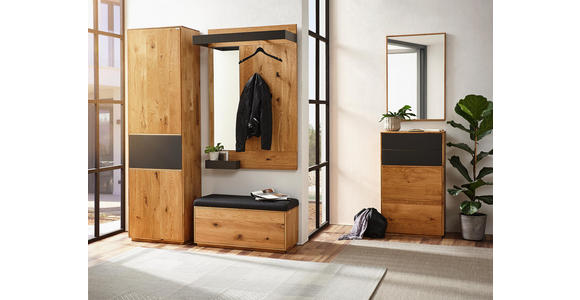 SPIEGEL 60/90/2,2 cm - Eichefarben, Natur, Glas/Holz (60/90/2,2cm) - Valnatura