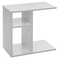 BEISTELLTISCH 30/50/50 cm Weiß rechteckig  - Weiß, Design, Holzwerkstoff (30/50/50cm) - MID.YOU