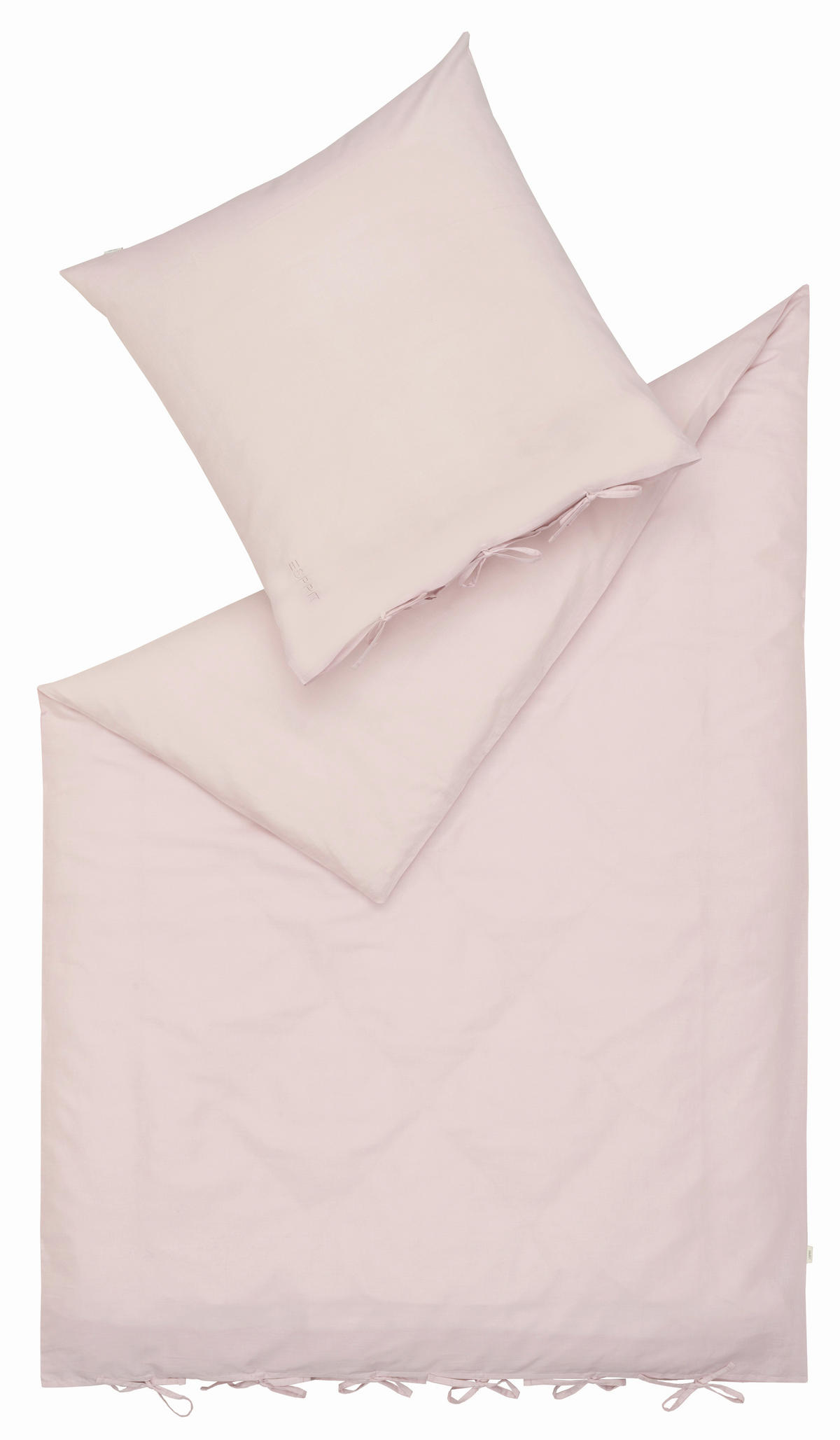 BETTWÄSCHE E-Join Renforcé 155/220 cm  - Altrosa/Rosa, Basics, Textil (155/220cm) - Esprit