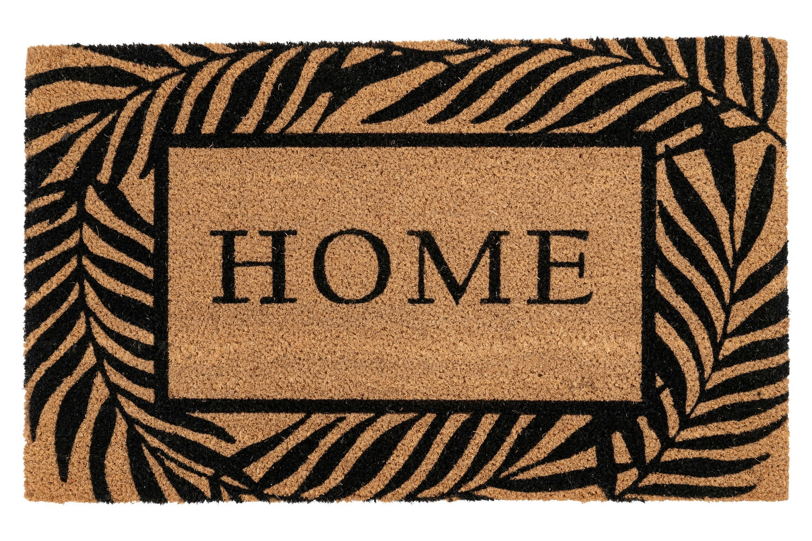 FUßMATTE 40/60 cm  - Hellbraun, Basics, Textil (40/60cm) - Kayoom