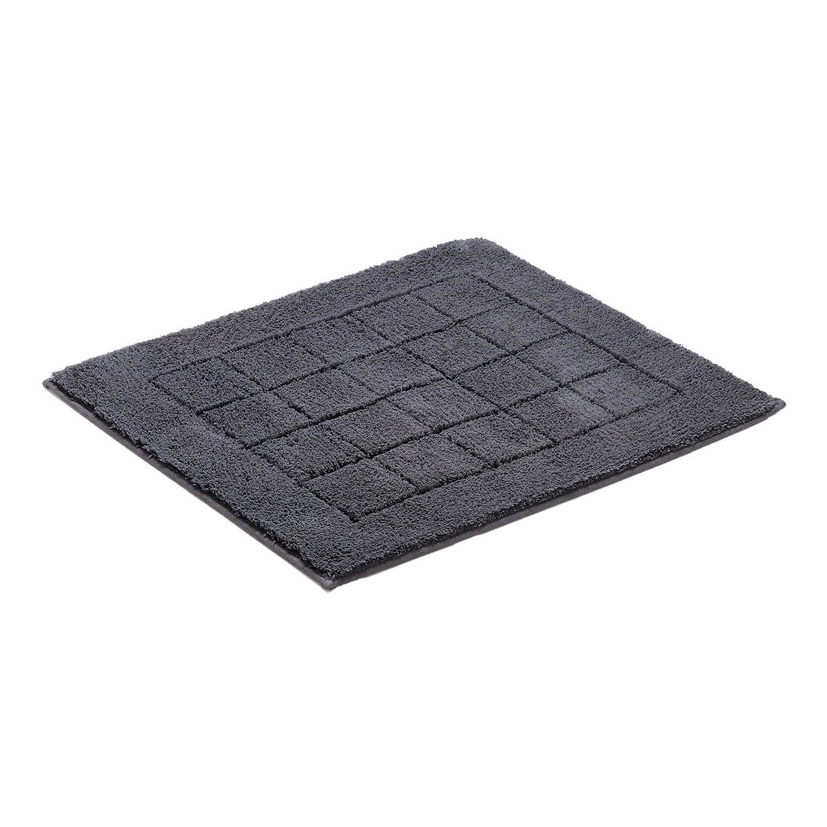 KOPALNIŠKA PREPROGA Exclusive  temno siva 55/65 cm  - temno siva, Basics, umetna masa/tekstil (55/65cm) - Vossen