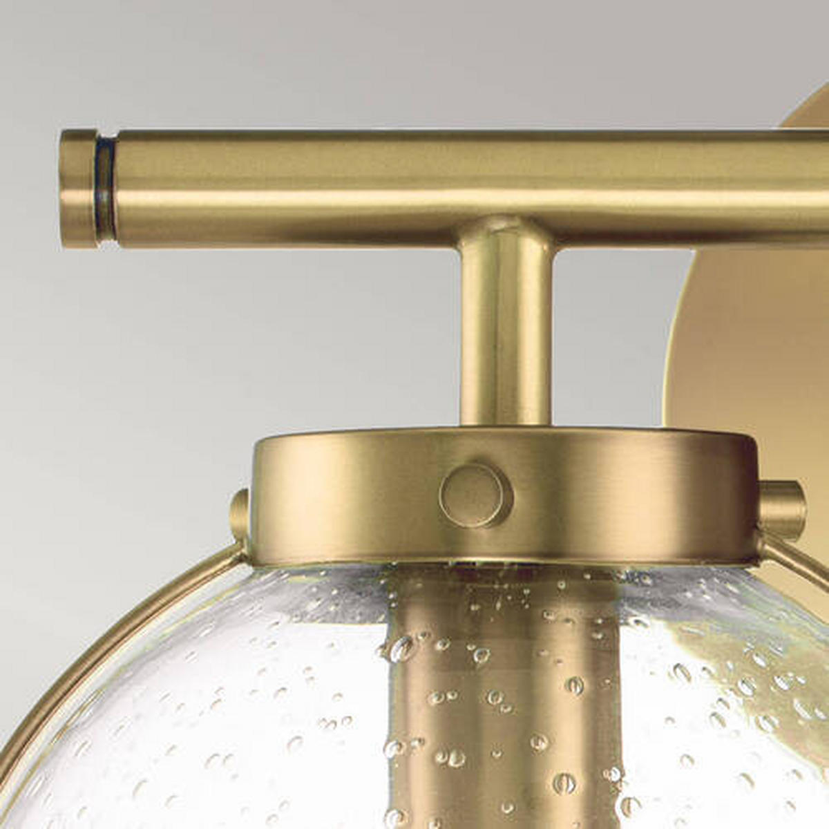 KUPAONSKA SVJETILJKA ZIDNA Elstead Hollis  - boje mjeda, Design, staklo/metal (38.1/23/19.3cm) - Elstead Lighting