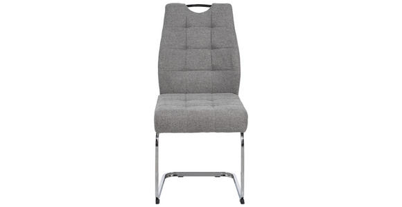 SCHWINGSTUHL in Eisen Cord - Chromfarben/Braun, Design, Textil/Metall (46/96/61.5cm) - Carryhome