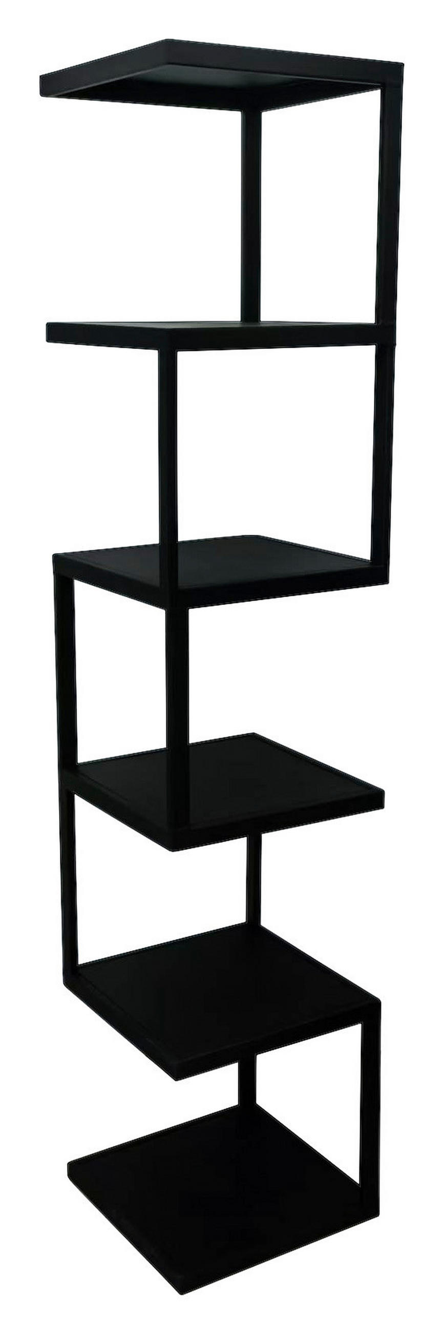 REGAL Schwarz  - Schwarz, Basics, Metall (25/119/25cm) - Carryhome