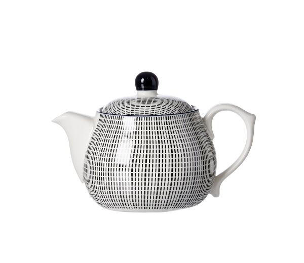 TEEKANNE Takeo 0,5 l - Schwarz/Weiß, Basics, Keramik (0,5l) - Ritzenhoff Breker