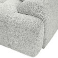 Ecksofa mit Funktion Creme Flachgewebe Zierkissen, Rückenkissen, Bettkasten, Schlaffunktion, Rücken echt, Liegefläche im Originalstoff  - Creme/Schwarz, KONVENTIONELL, Kunststoff/Textil (190/277cm) - Carryhome