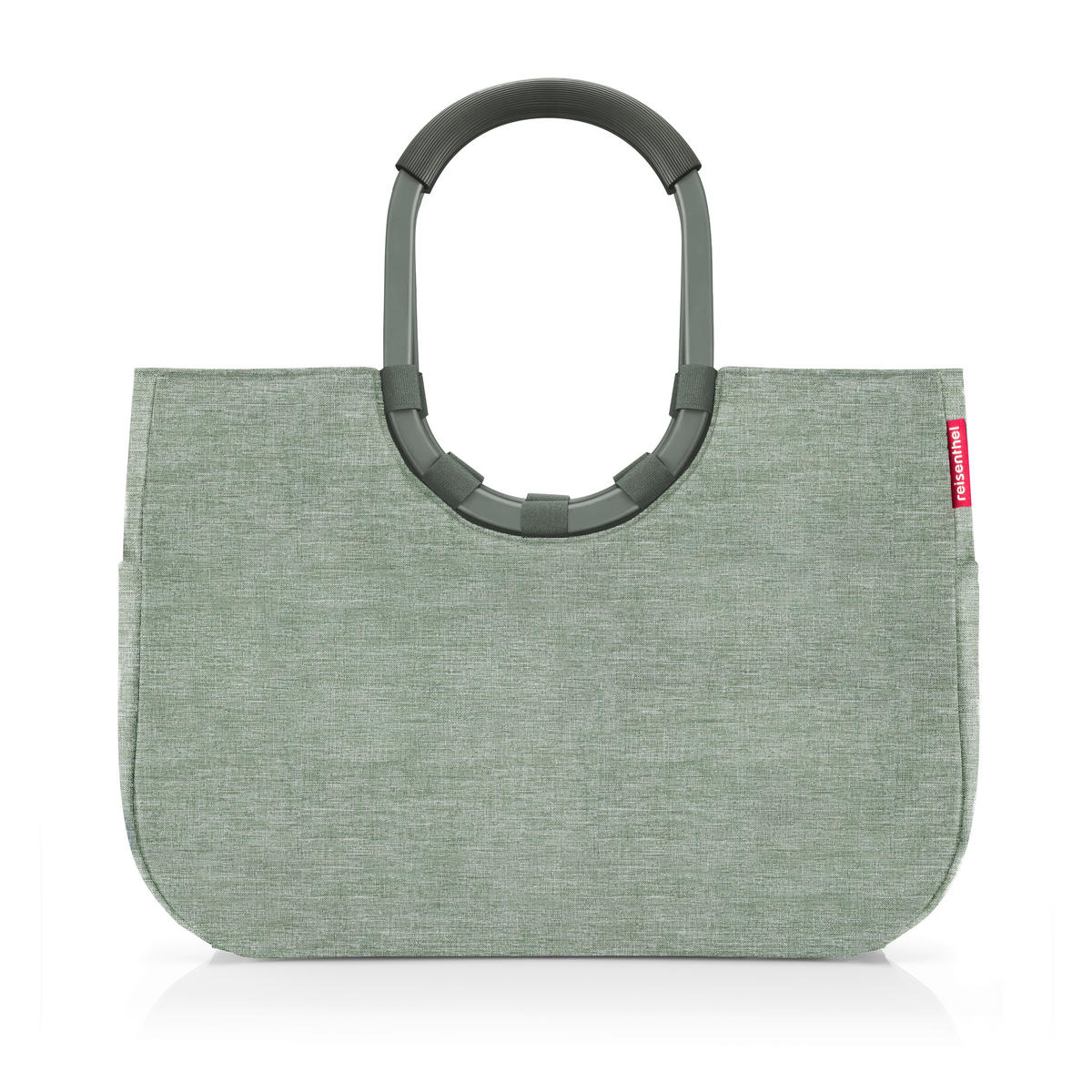 EINKAUFSKORB 25 L  - Jadegrün/Roségold, Basics, Textil (46/34,5/25cm) - Reisenthel