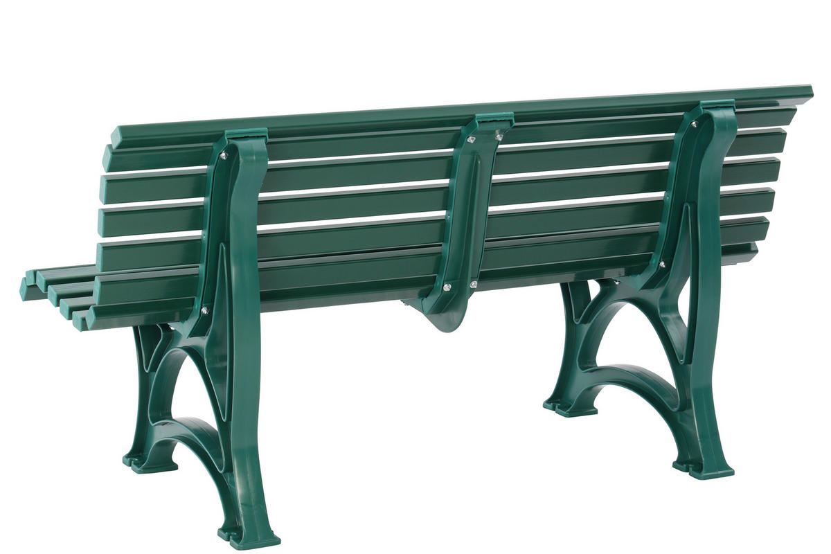 GARTENBANK 150/80/64 cm   - Grün, Basics, Kunststoff (150/80/64cm) - Modante