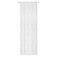 KONČANA ZAVESA  pol prosojno   140/280 cm  - siva, Konvencionalno, tekstil (140/280cm) - Esposa