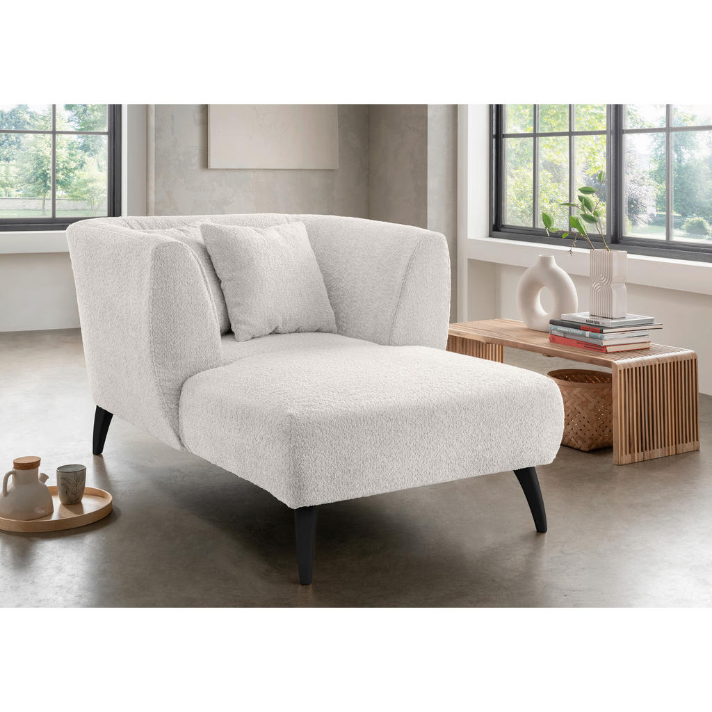 Thumbnail - Mid.you Xxl-Sessel, Weiß, Textil, Buche, Uni, Füllung: Schaumstoff, 108x84x155 cm, Made in EU, Stoffauswahl, Wohnzimmer,...