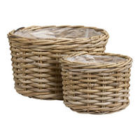 KORGSET - klar/naturfärgad, Basics, trä/plast