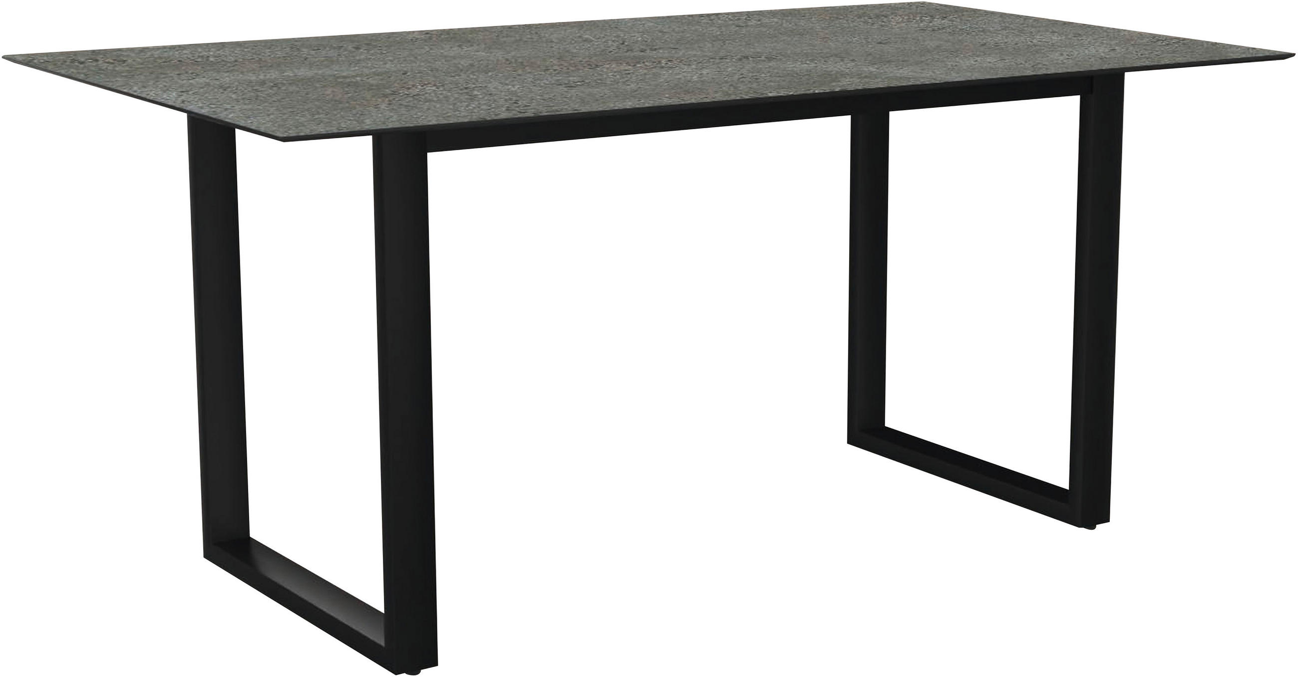 GARTENTISCH 160/90/73 cm Metall, Holzwerkstoff rechteckig  - Anthrazit/Graphitfarben, Design, Holzwerkstoff/Metall (160/90/73cm) - Stern