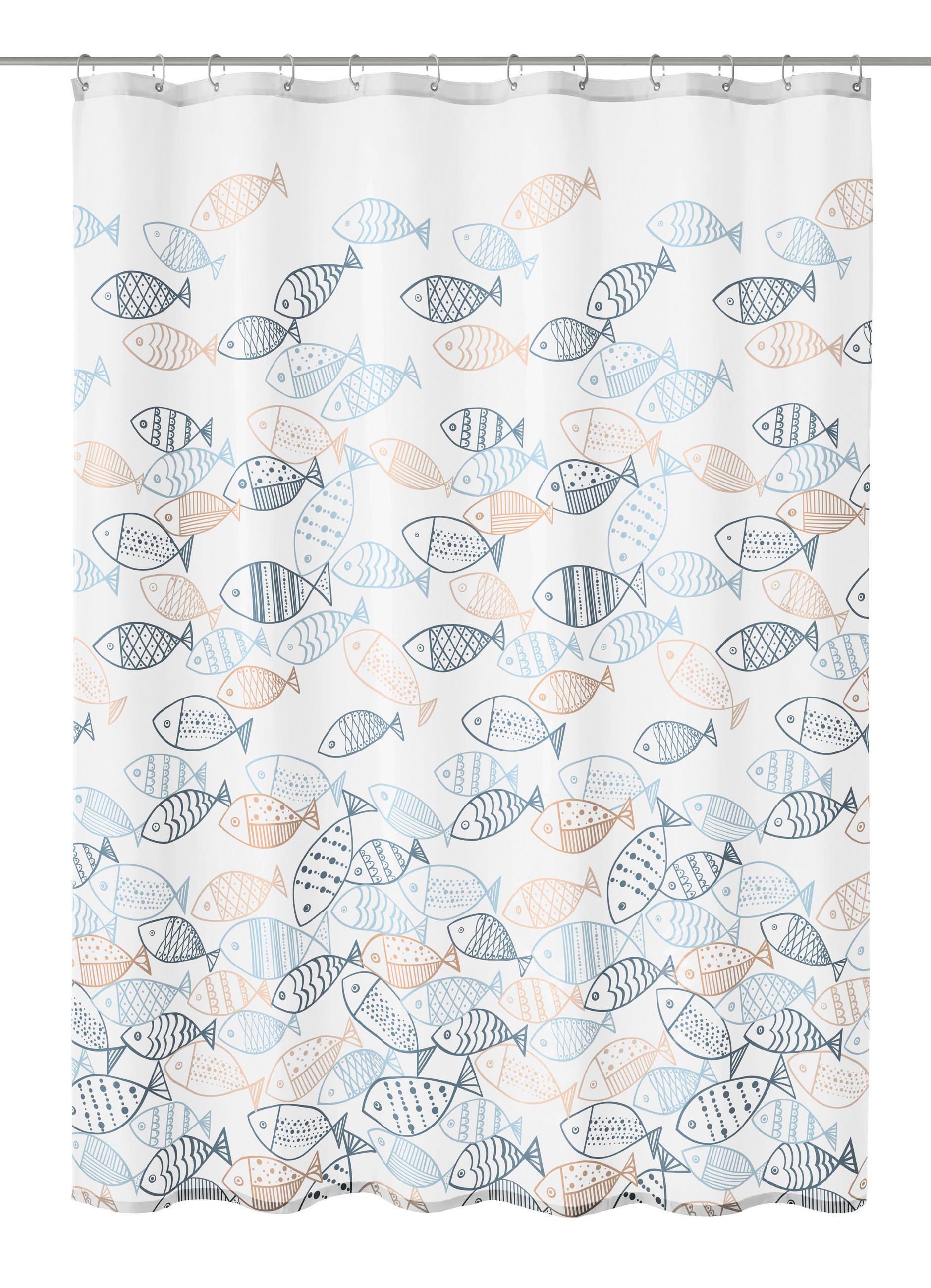 ZUHANYFÜGGÖNY 180/200 cm  - Basics, műanyag (180/200cm) - Kleine Wolke