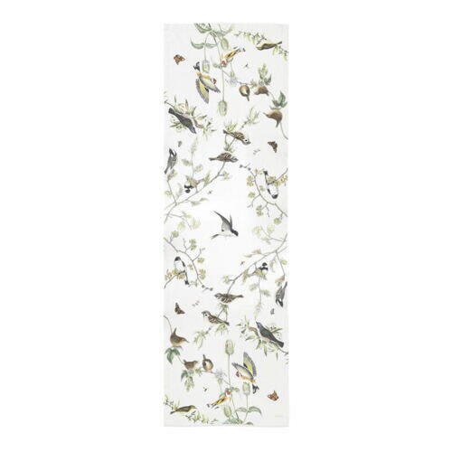 TISCHLÄUFER Textil Weiß 45/145 cm  - Weiß, Basics, Textil (45/145cm)
