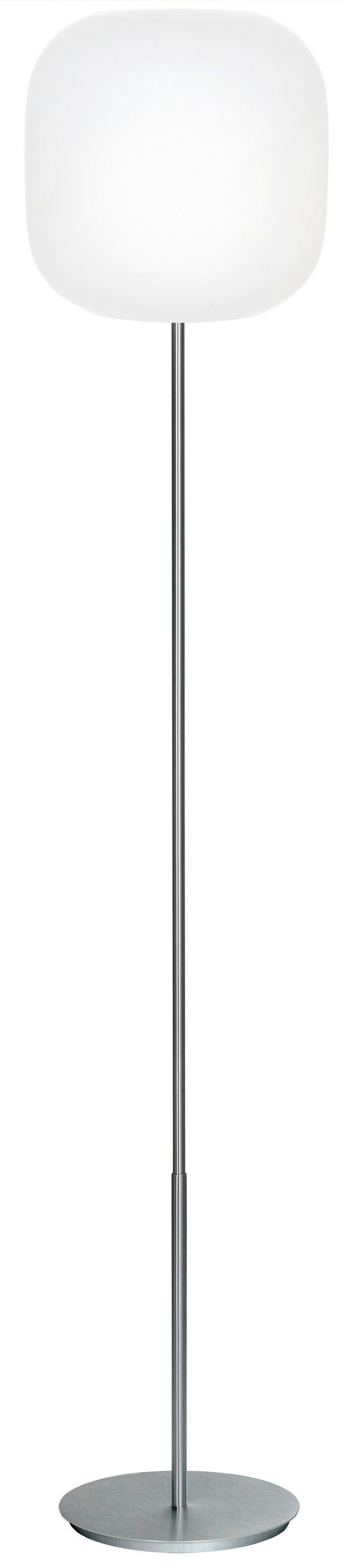 STEHLEUCHTE MUREA 25/151 cm   - Weiß, Design, Glas/Metall (25/151cm)