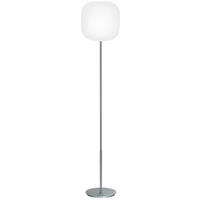 STEHLEUCHTE MUREA 25/151 cm   - Weiß, Design, Glas/Metall (25/151cm)