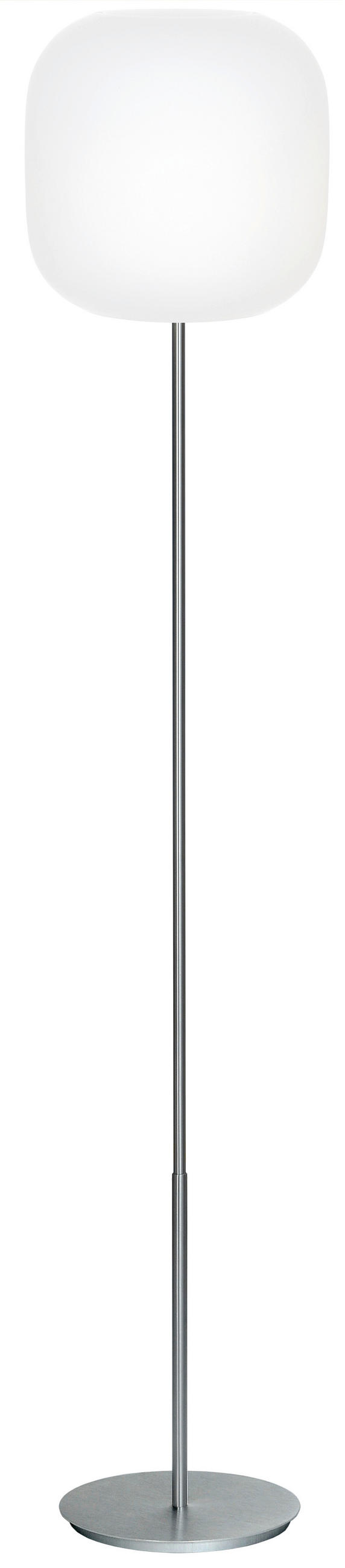 STEHLEUCHTE MUREA 25/151 cm   - Weiß, Design, Glas/Metall (25/151cm)