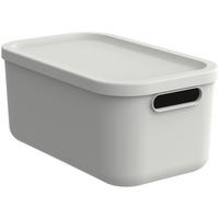 KUTIJA SA POKLOPCEM  39,5/23,5/17,7 cm       - bela, Osnovno, plastika (39,5/23,5/17,7cm) - Rotho