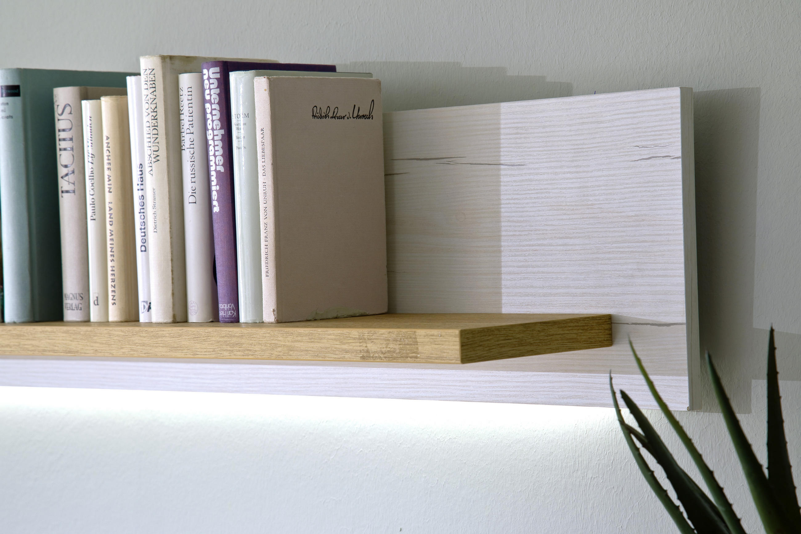 WANDBOARD in 181/24/22 cm Eichefarben, Pinienfarben  - Eichefarben/Pinienfarben, Design, Holzwerkstoff (181/24/22cm) - MID.YOU
