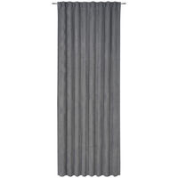 FERTIGVORHANG  black-out (lichtundurchlässig)   135/245 cm  - Anthrazit, Basics, Textil (135/245cm) - Dieter Knoll