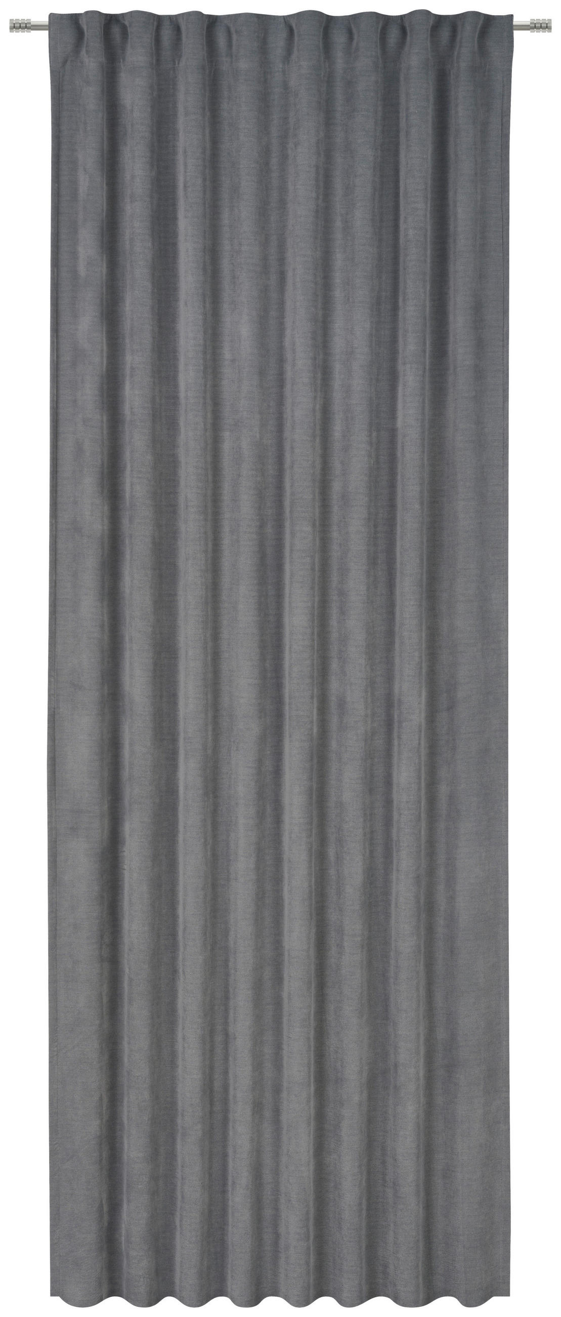 Dieter Knoll Fertigvorhang Herring Anthrazit 135x245 cm