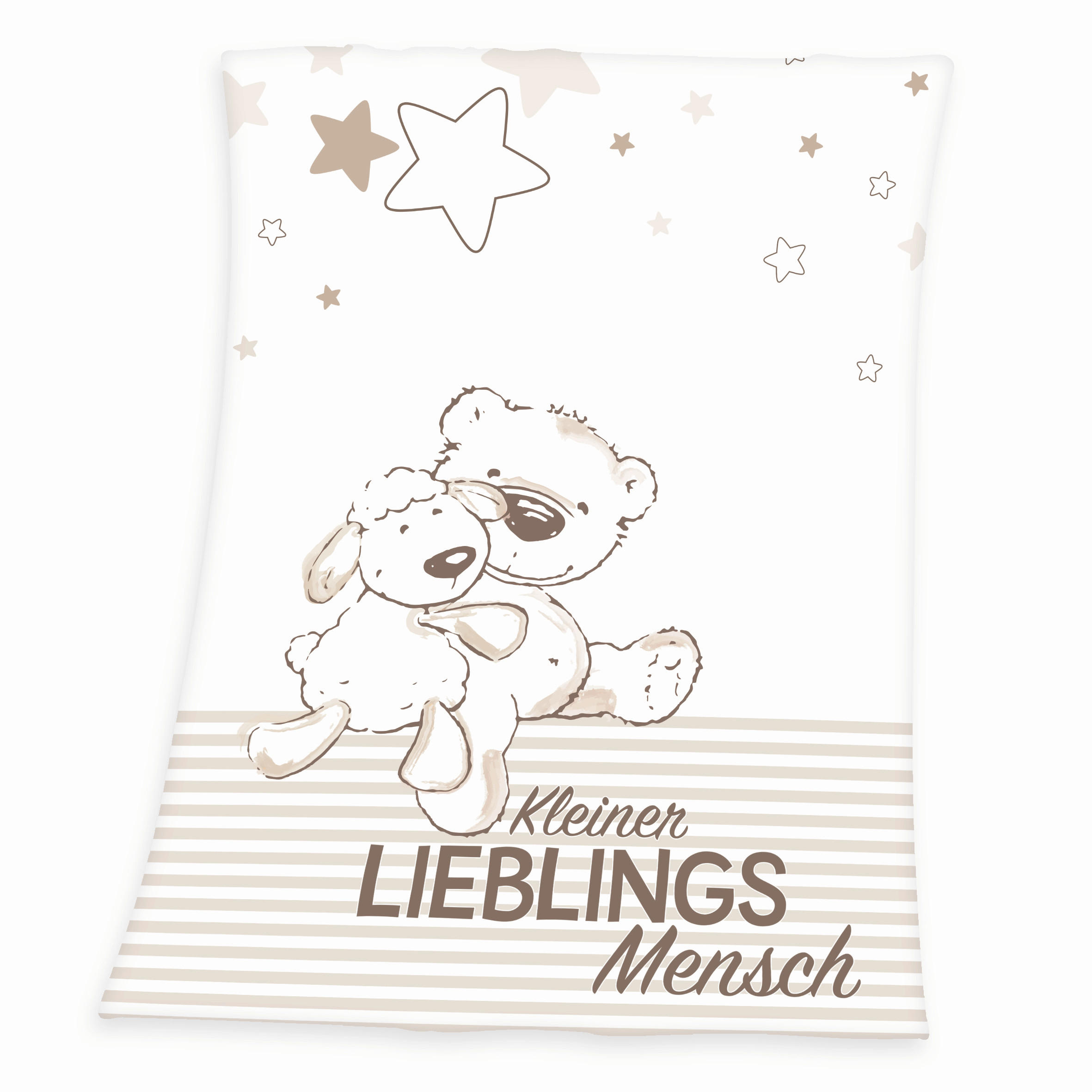 BABYDECKE 75/100 cm  - Multicolor/Weiß, Basics, Textil (75/100cm) - Herding