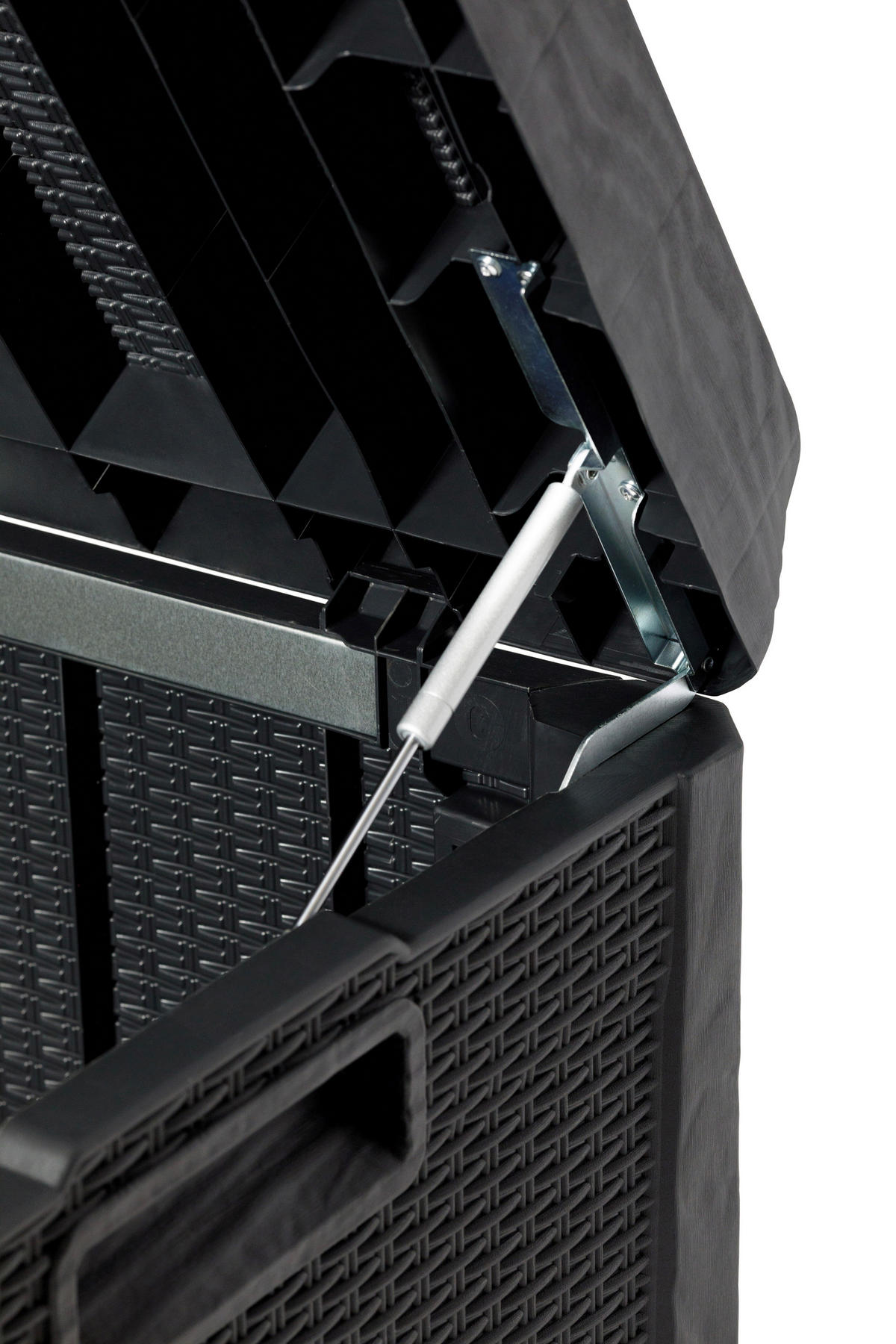 KISSENBOX 148/72/64 cm  - Anthrazit, MODERN, Kunststoff (148/72/64cm)