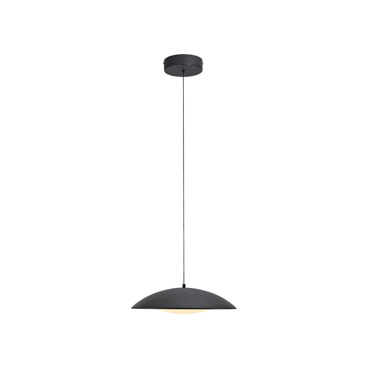 LED-PENDELLEUCHTE SW LENTE 40/40/180 cm   - Schwarz, KONVENTIONELL, Kunststoff/Metall (40/40/180cm) - Schöner Wohnen