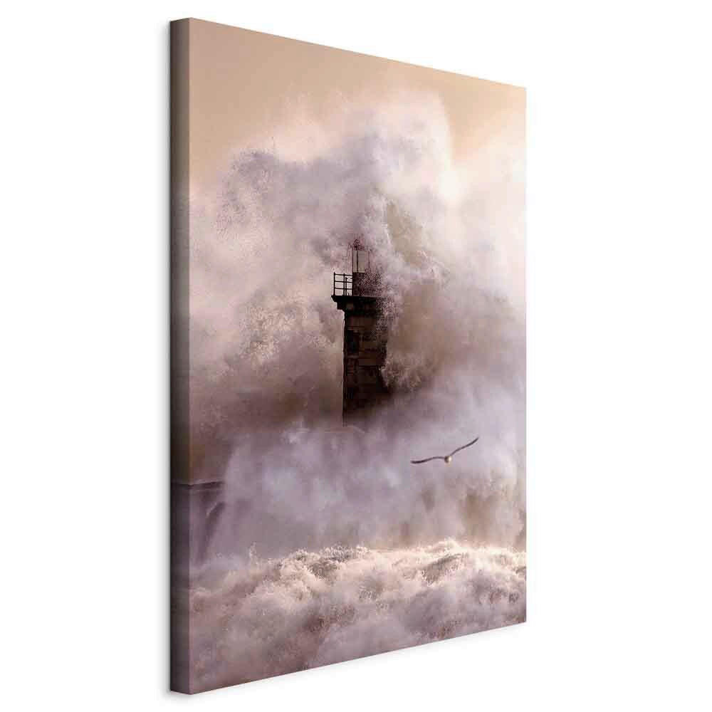 LEINWANDBILD Landschaft & Natur, Strand & Meer 40/60/1.2 cm  - Beige/Braun, Basics, Holzwerkstoff/Textil (40/60/1.2cm) - artgeist
