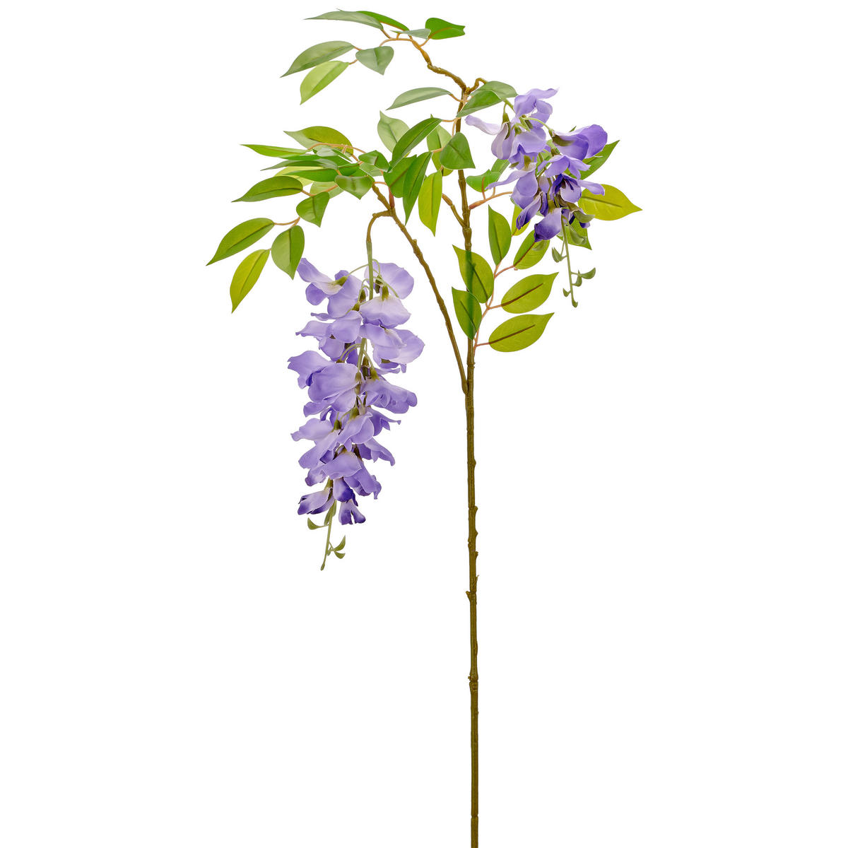 KUNSTBLUME  - Hellbraun/Lila, Basics, Kunststoff (90cm)