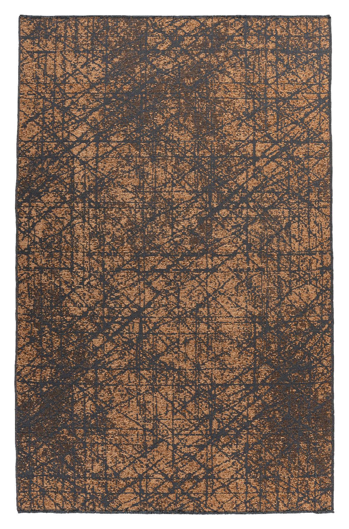 FLACHWEBETEPPICH 120/170 cm Gelb  - Gelb, KONVENTIONELL, Textil (120/170cm)