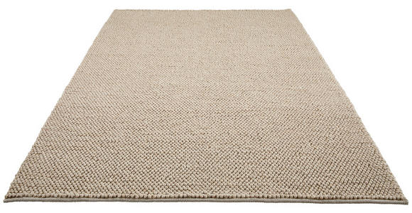 HANDWEBTEPPICH 90/160 cm Creme  - Creme, Natur, Textil (90/160cm) - Linea Natura