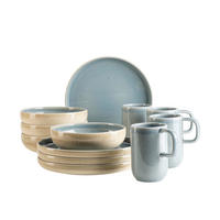 FRÜHSTÜCKSSERVICE CANDY 12-teilig  - Pastellblau, Basics, Keramik - Mäser