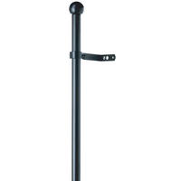 GARNIŠNA SET crna, metal - crna, Osnovno, metal (200-360cm)
