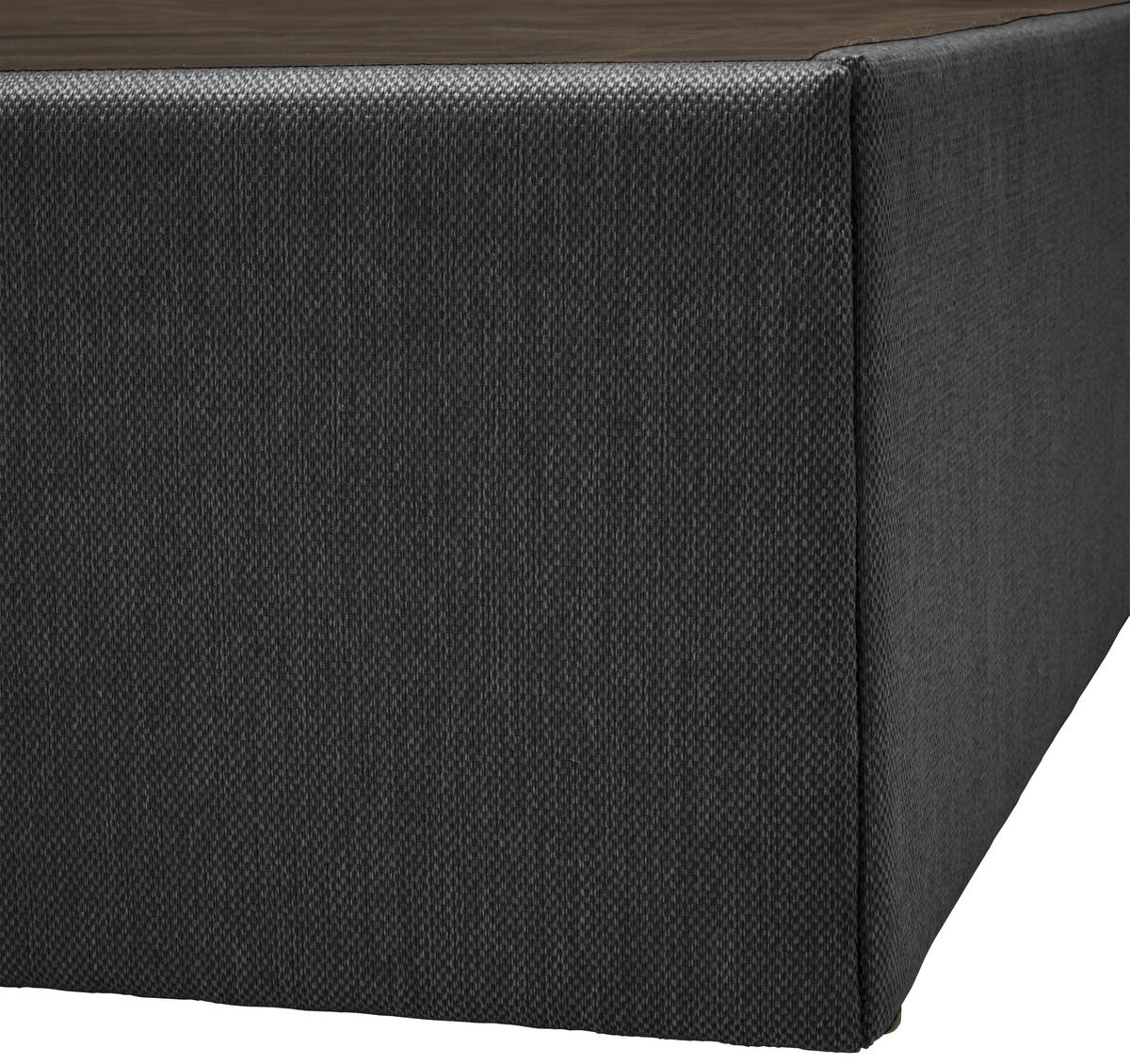 BOXBETT 180/200 cm  in Grau  - Schwarz/Grau, Basics, Holz/Holzwerkstoff (180/200cm) - P & B