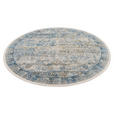 WEBTEPPICH 200 cm Toulon Blau, Grau rund  - Blau/Grau, Design, Textil (200cm) - Dieter Knoll