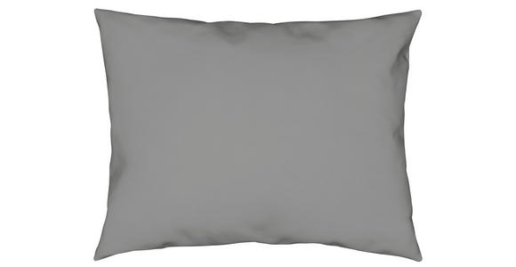 WENDEBETTWÄSCHE Uni Satin Satin 140/200 cm  - Blau/Grau, Basics, Textil (140/200cm) - Novel