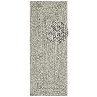 LÄUFER 80/200 cm Braided  - Greige/Multicolor, Design, Kunststoff (80/200cm)