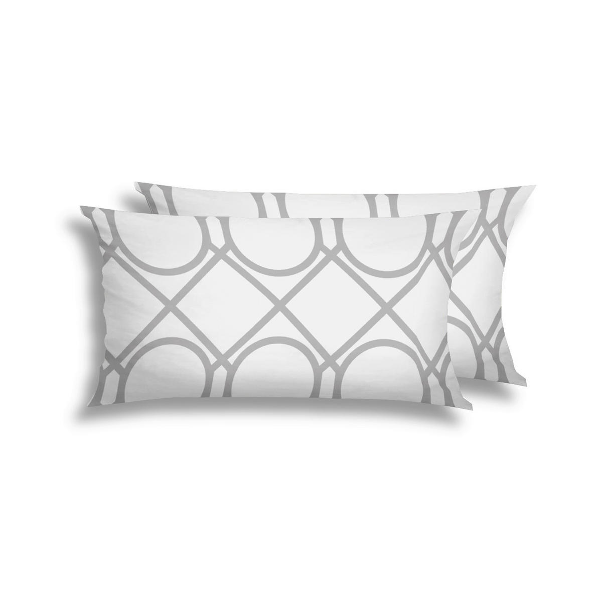 KOPFPOLSTERBEZUG 40/80 cm  - Hellgrau, Design, Textil (40/80cm) - Florella