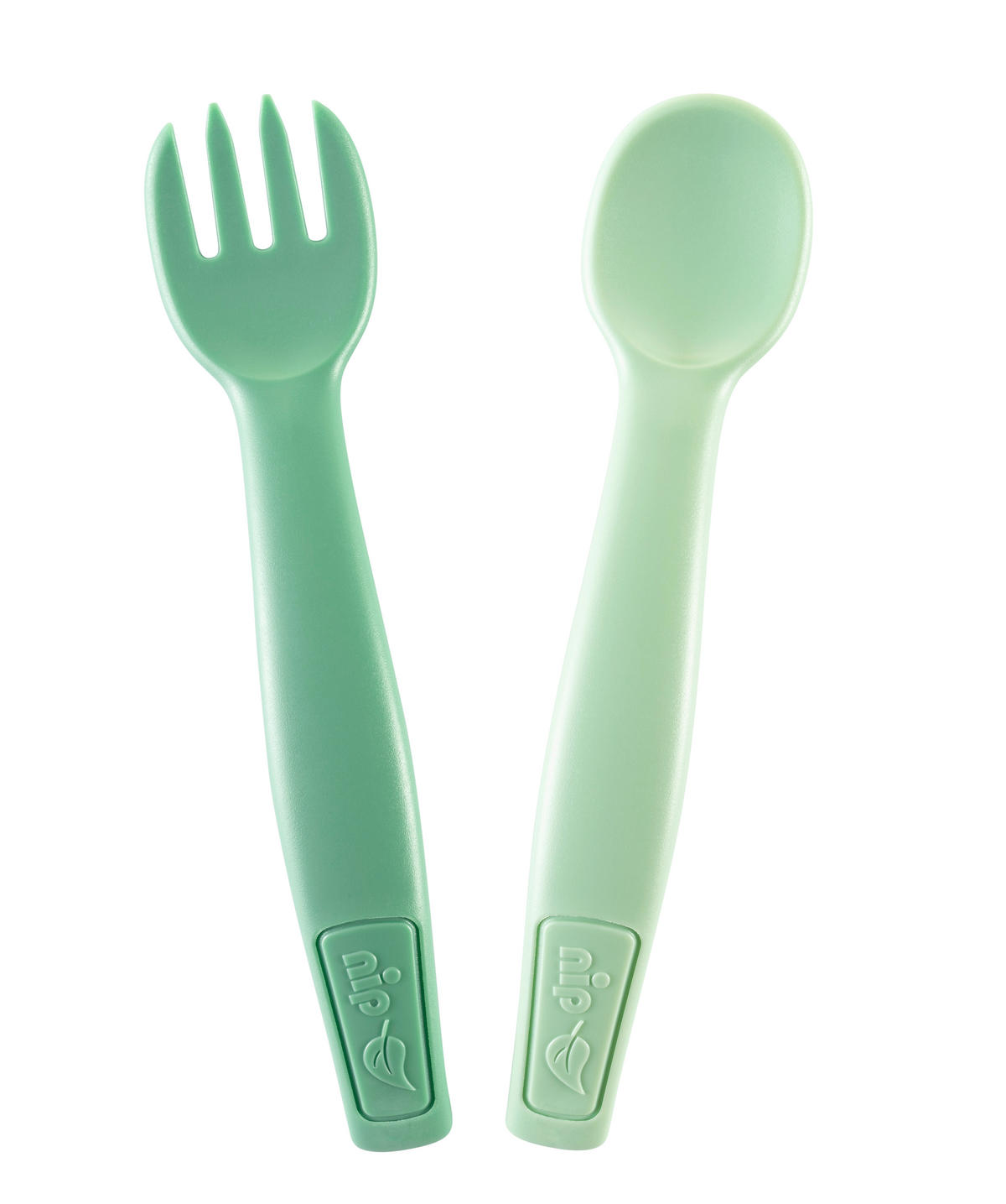 DETSKÝ PRÍBOR - šalviovozelená, Basics, prírodné materiály (7/20/2cm)