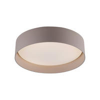 LED-DECKENLEUCHTE Tavoli 28,5/28,5/7 cm   - Sandfarben, KONVENTIONELL, Kunststoff/Metall (28,5/28,5/7cm) - Schöner Wohnen