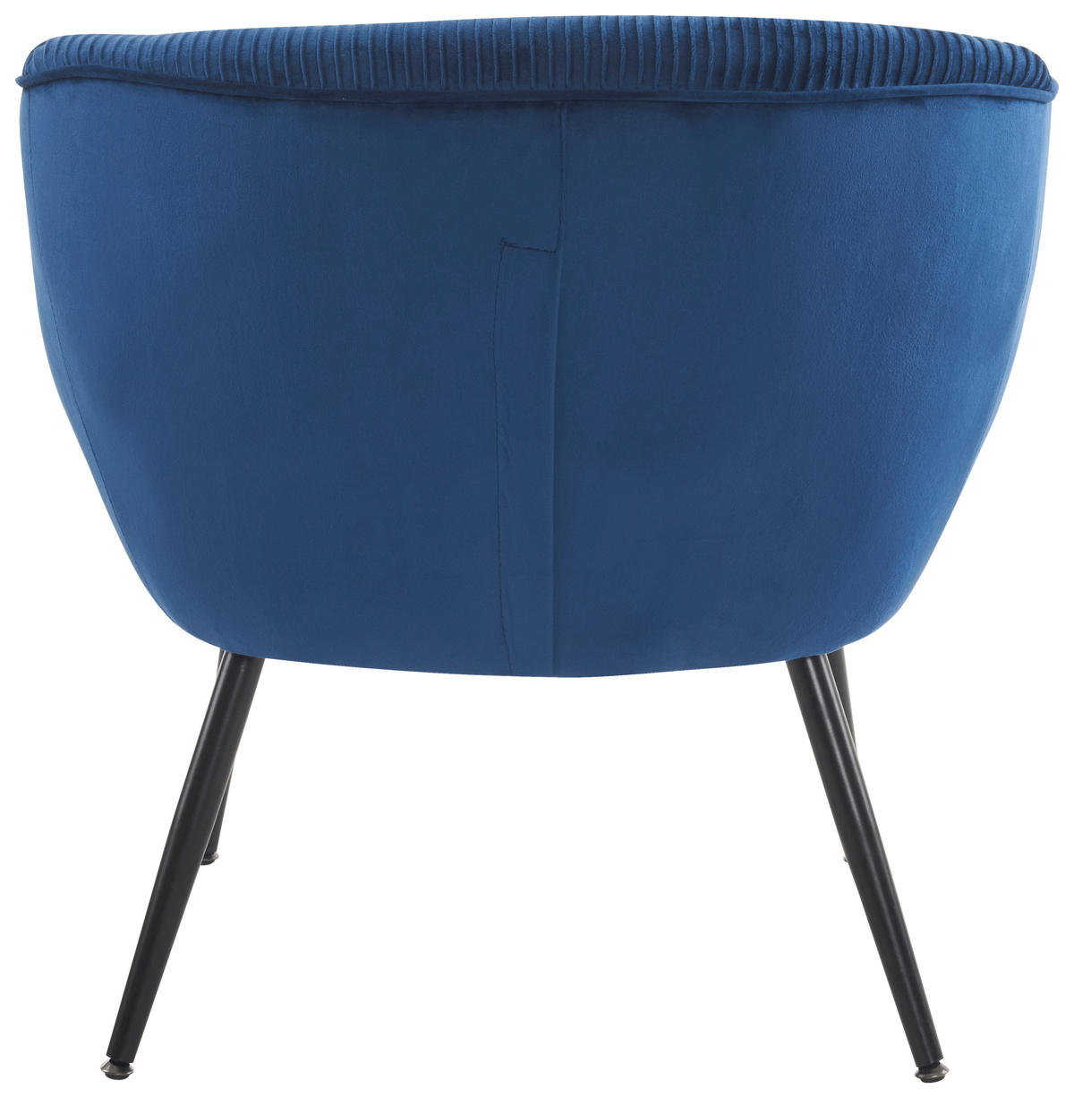 KRESLO, textil, modrá - čierna/modrá, Modern, kov/textil (69/75/65cm) - P & B