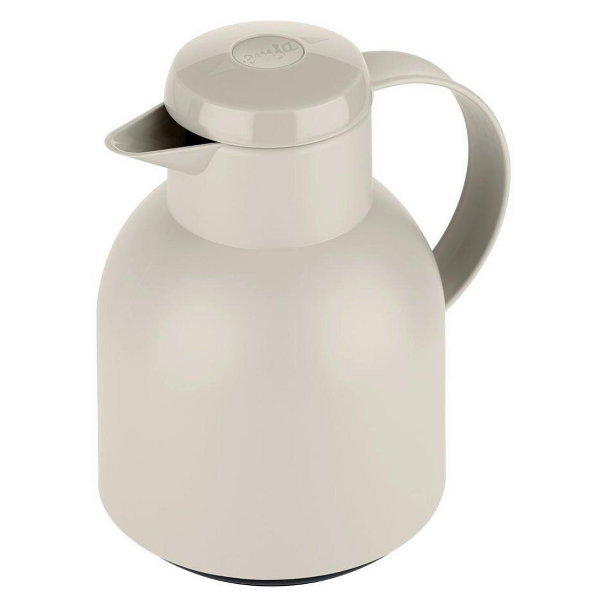 ISOLIERKANNE SAMBA 1,0 L  - Grau, Basics, Kunststoff (1,0l) - Emsa