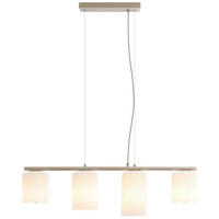 HÄNGELEUCHTE 80/12/120 cm  - Sandfarben, Trend, Glas/Metall (80/12/120cm) - Novel